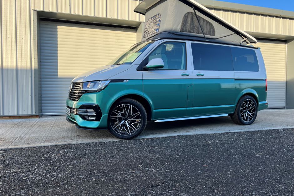 two tone campervan